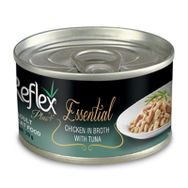Reflex Plus Essential Tavuklu ve Ton Balıklı Konserve Yetişkin Kedi Maması 70 gr