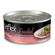 Reflex Plus Essential Ton Balıklı ve Somonlu 70 gr Yavru Kedi Konserve Maması