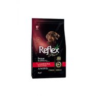 Reflex Plus Junior Kuzu Etli Orta ve Büyük Irk Yavru Özel 3 kg Köpek Maması