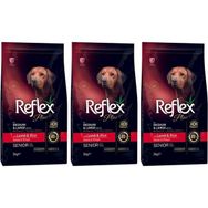 Reflex Plus Kuzu Eti ve Pirinçli Orta ve Büyük Irk +7 Yaşlı 3 kg Köpek Maması