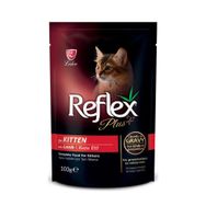 Reflex Plus Kuzu Etli 24x100 gr Yavru Yaş Konserve Kedi Maması