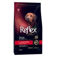 Reflex Plus Kuzu Etli 3 kg Yaşlı Köpek Maması