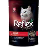Reflex Plus Kuzu Etli Gravy 100 gr Yetişkin Kedi Konserve Pounch