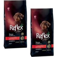 Reflex Plus Kuzu Etli Orta ve Büyük Irk 2x15 kg Yavru Köpek Maması