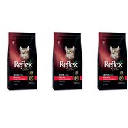 Reflex Plus Kuzu Etli Yetişkin 3x1.5 kg Kedi Maması