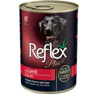 Reflex Plus Kuzulu 12x400 gr Yetişkin Köpek Konservesi