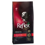 Reflex Plus Light Kuzu Etli 15 kg Kısırlaştırılmış Köpek Maması
