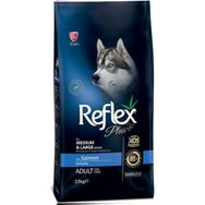 Reflex Plus Orta ve Büyük Irk Somonlu Yetişkin Özel 15 kg Kuru Köpek Maması