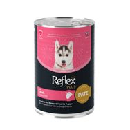 Reflex Plus Pate İçinde Kuzu Etli 395 gr 1 Adet Yavru Konserve Köpek Maması