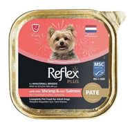 Reflex Plus Pate Karidesli ve Somonlu Küçük Irk Yetişkin 85 gr Konserve Köpek Maması