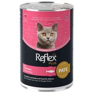Reflex Plus Pate Kitten Somonlu 400 gr Yavru Kedi Konservesi