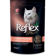 Reflex Plus Pouch Ton ve Somon Balıklı 4x100 gr Yaş Maması