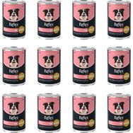 Reflex Plus Sos İçinde Et Parçacıklı Somonlu 12x400 gr Yetişkin Köpek Konservesi