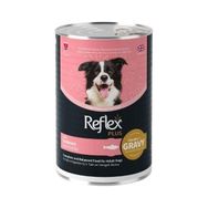 Reflex Plus Sos İçinde Somonlu 400 gr Yetişkin Köpek Konserve Maması