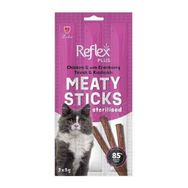 Reflex Plus Tavuklu ve Kızılcıklı Kısırlaştırılmış 3 Adet 5 gr Yetişkin Kedi Ödül Maması