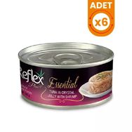 Reflex Plus Ton Balık ve Karidesli Jöleli 6x70 gr Yetişkin Konserve Kedi Maması