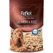 Reflex Semi Moist 150 gr Somon Pirinç Kalpli Mix Köpek Ödülü