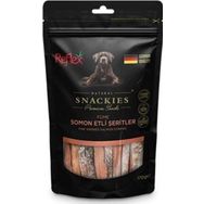 Reflex Snackies Füme Somon Etli Şerit 170 gr Köpek Ödül Maması