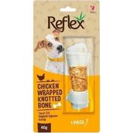 Reflex Tavuk Etli Düğümlü Çiğneme Kemiği 40 gr Köpek Ödülü