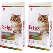 Reflex Tavuklu 2x2 kg Renkli Taneli Yetişkin Kedi Maması