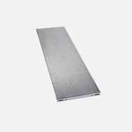 Regalux 120x35 cm Gümüş Metal Raf