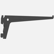Regalux EL50 200 mm Siyah Raf Taşıyıcı Kol