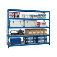 Regalux Metal 200x240x70 cm Mavi 5 Katlı Raf