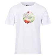 Regatta Fingal Slogan II Beyaz Erkek T-Shirt