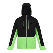 Regatta Hightonpadded III Siyah Yeşil Erkek Mont