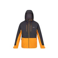Regatta RMP344 Highton Str III Gri Turuncu Erkek Kapüşonlu Regular Fit Ceket