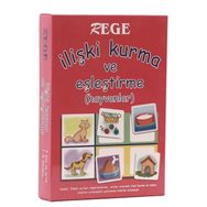 Rege Hayvanlar Ilişki Kurma Ve Eşleştirme Kartları