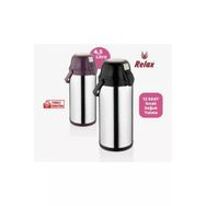 Relax 4,5 Litre Paslanmaz Çelik Termos Siyah Kapak (Teşhir)