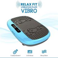 Relax Vibro Vibration Mavi Plate Egzersiz ve Titreşimli Basen Karın Kol Bacak Spor Aleti