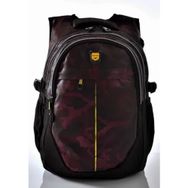 Relaxion RLX2235 Bordo Kamuflaj Desenli Okul Sırt Çantası