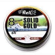 Relix 8x Solid Gold 28 mm 150 mt İpek Misina