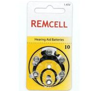 Remcell 10 6'lı 1.45V İşitme Cihazı Pili