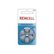 Remcell 675 Numara 6 Adet İşitme Cihazı Pili