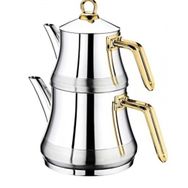 Remetta Camelia Gold Mini Çelik Çaydanlık Seti