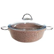 Remetta Granit 28 cm Tek Kulp Tava