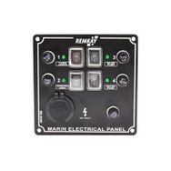 Remkay 12V 10'lu İzoleli Çakmaklı Switch Panel