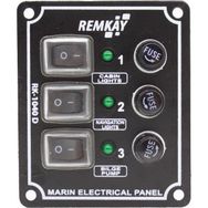 Remkay 12V 5'li İzoleli Dikey Switch Panel