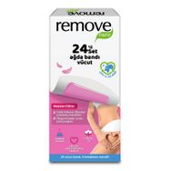 Remove Care Hassas Ciltler 24'lü Vücut Ağda Bandı