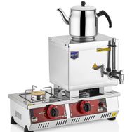 Remta 15 Model Tek Demlikli 13 lt 1500 W Doğalgazlı Inox Çay Ocağı