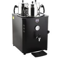 Remta Jumbo 2750 W 3 Demlikli Elektrikli 40 lt Su Isıtma Kapasiteli Çay Kazanı Siyah