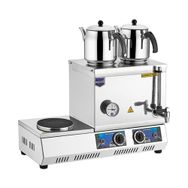 Remta K31 30 Model Elektrikli Çay Ocağı + 2 Adet Demlik