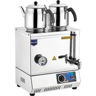 Remta RMTEP05DMLK 40 Model Çift Demlikli Elektrikli Pleytsiz 28 lt 2 Adet Demlik Hediye Çay Kazanı Çay Ocağı