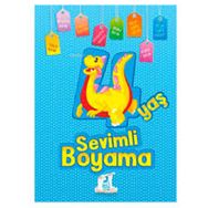 Ren Kitap Yayınları Sevimli Boyama 4 Yaş Kitap