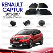 Renault Captur 2013-2017 3D Havuzlu Paspas