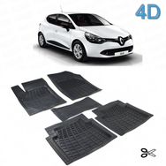 Renault Clio 4 2012-2013-2014-2015 4D Havuzlu Oto Paspas