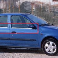 Renault Clio Symbol 1999 2006 4 Parça Krom Cam Çıtası